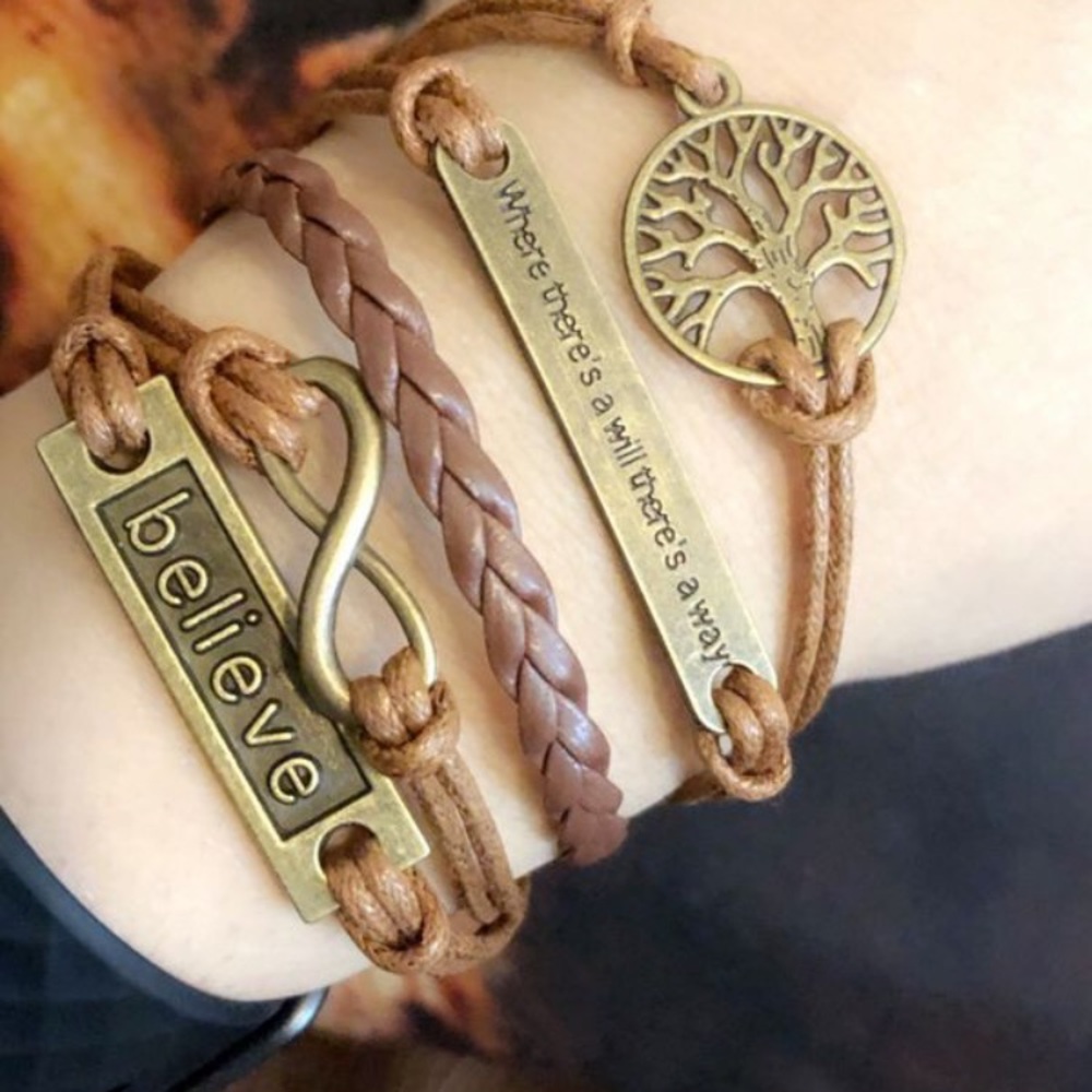 Believe 5 in one bracelet